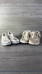 lot 362 image: Hey Dudes womens size 9 and Keds womens 8.5