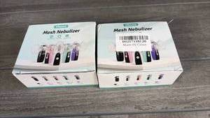 lot 418 image: Upore Mesh Nebulizer 2-Pack Portable Handheld Inhaler Device