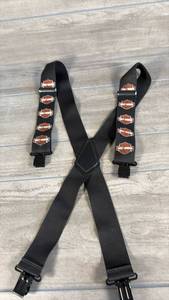 lot 420 image: Harley-Davidson Suspenders Black with Logo Emblems