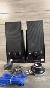 lot 455 image: Rocketfish 2-Piece Computer Speakers&nbsp