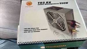lot 457 image: Thermaltake TR2 RX 550W Cable Management 80 Bronze Power Supply