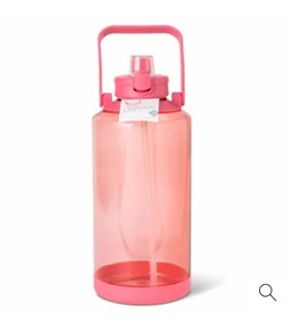 lot 66 image: Everyday Living Gallon Push Bottle with Silicone Bottom Sleeve
