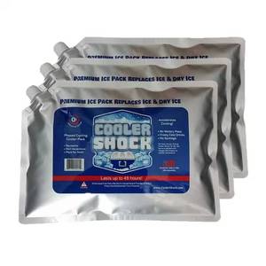 lot 74 image: Cooler Freeze Packs - Reusable Screw-Cap Ice Packs 10x14 in (3-Set)