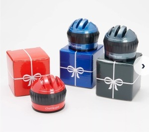 lot 91 image: Chefologist 3-Stage Knife Sharpener w Gift Box, Black