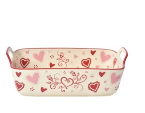lot 92 image: Temp-tations 11x7 & 13x9 Nesting Baker w Handles