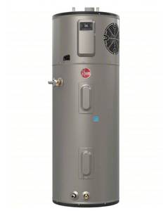 50 gallon RHEEM Electric Hybrid Tank Water Heater - Retail: $2,000