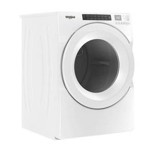 lot 5 image: Whirlpool Electric Dryer White ventless  - Retail $1,200
