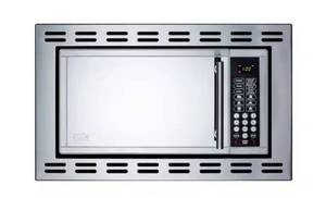 lot 6 image: 0.9 cu. ft. Built-In Microwave in Stainless Steel - Retail $400