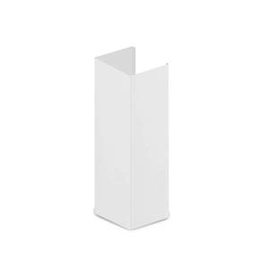 lot 8 image: White Zline Chimney extensionmold - Retail $400