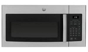 lot 16 image: Ge over range microwave stainless steel  - Retail $400