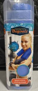 lot 899 image: Meridian Point Originals Sport Micro Cooling Towel Blue