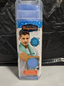 lot 900 image: Meridian Point Originals Sport Micro Cooling Towel Mint Green