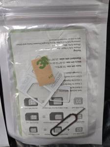 lot 925 image: SIM Card Adapter Kit Nano Micro Standard 5 Piece Set with Ejector Needle