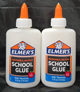 lot 951 image: Elmer s Liquid School Glue  Washable  4oz.  2 Count