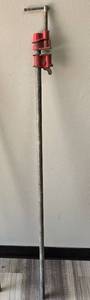 lot 957 image: Pipe Clamp 4 ft total length