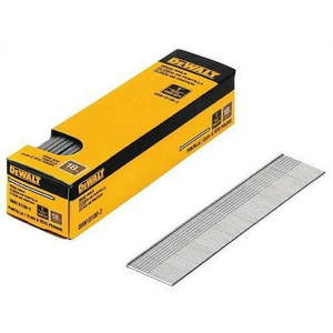 lot 977 image: DeWalt DBN18100-2 Collated Brad Nails  18 Gauge  1 In.  2 500-Pk. - MAY BE MISSING ONE.