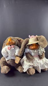 lot 38 image: Vintage 1987 Raikes Originals for Applause 15 inch Pair