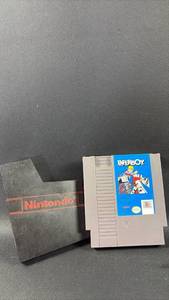 lot 39 image: Vintage Nintendo Paperboy NES Game Cartridge with Sleeve