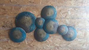 lot 102 image: Metal Wall Art 40 Long