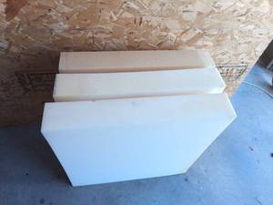 lot 138 image: (3) Foam Cushions 24x24x4