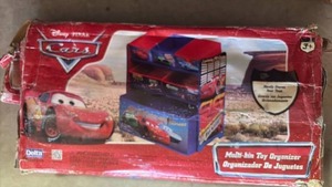 lot 97 image: Unused Cars Multi-Bin Toy Organizer
