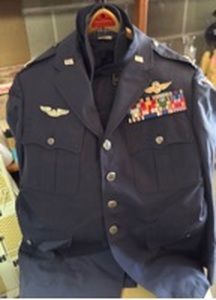 lot 98 image: Civil Air Patrol Uniform Jacket with Insignia and Ribbons
