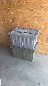 lot 161 image: Plastic Storage Containers
