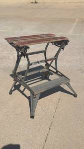 lot 166 image: Black & Decker Workmate Deluxe Dual Height Portable Workbench