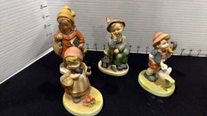 lot 1013 image: Fridel and Flambro porcelain figurines