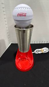 lot 1043 image: Nostalgia Coca Cola shake or mixer drink blender