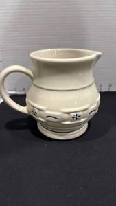 lot 1056 image: Longaberger Pottery small pitcher