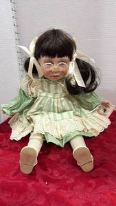 lot 1103 image: Lee Middleton porcelain doll