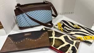 lot 1114 image: Brown Miche bag with extra shells