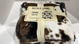 lot 1149 image: Faux fur throw 50x60 new