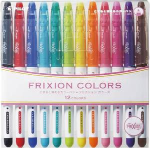 lot 5530 image: Pilot Frixion Colors 12C SFC-120M12C (japan import)