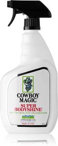 lot 5605 image: Cowboy Magic 32 fl oz Super Body Shine Spray Detangler Hair No Water Needed