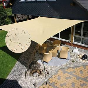 lot 5648 image: KALINCO Sun Shade Sail 10x16.5 Waterproof UV 95% Blocking Free Rope