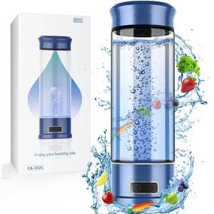 lot 5664 image: Hydrogen Water Bottle & Generator, 5-Min Electrolysis, 1500 PPB, SPEPEM  Powe