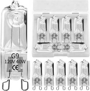 lot 5672 image: 12 Pack G9 Halogen Light Bulbs
