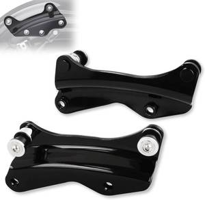 lot 5726 image: 4-Point Detachable Docking Hardware for Harley Touring 14-25 Black