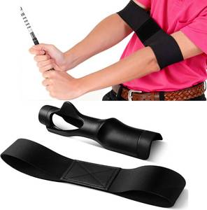 lot 5767 image: Golf Grip Trainer & Connection Band for Golfers   Correction Band (Black)