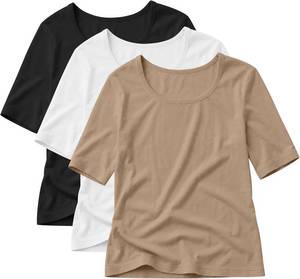 lot 5796 image: 3 Pack Girls Short Sleeve T-Shirts 9-10