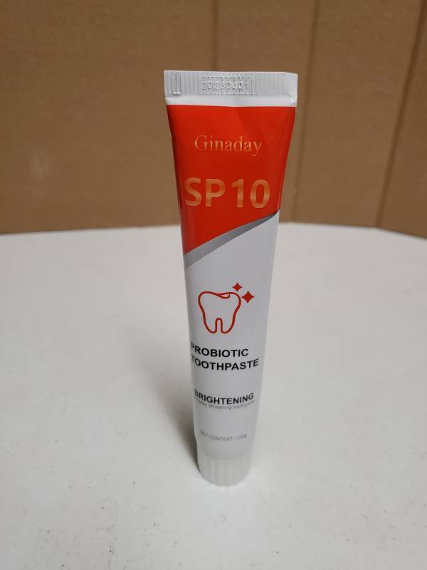 lot 18285 image: SP10 Probiotic Toothpaste Brightening 120g - Retail $10