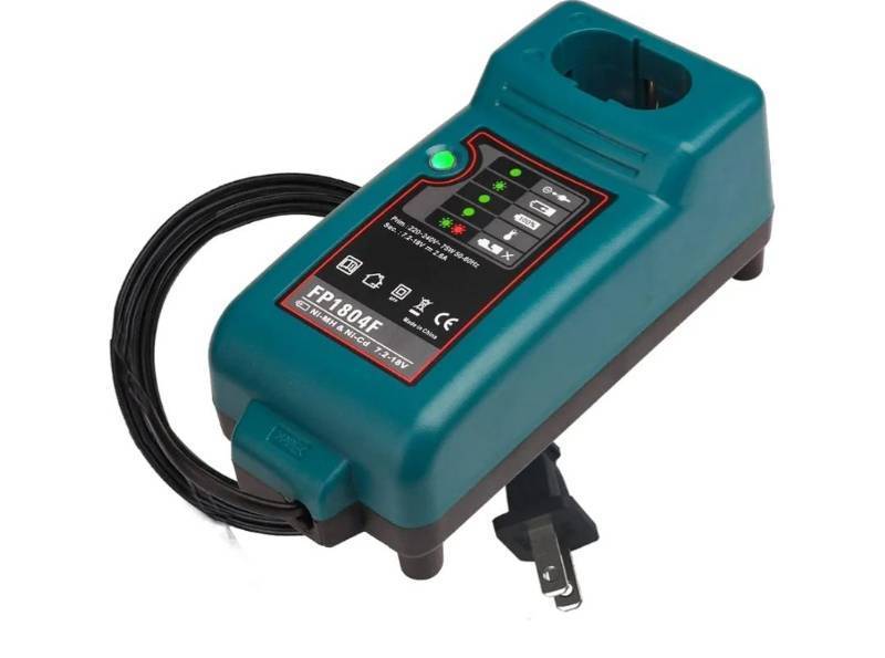 lot 18428 image: Replacement Battery Charger FP1804F for Makita 7.2V-18V NI-MH NI-CD - Retail $32