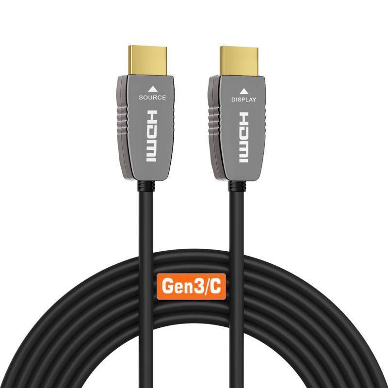 lot 72874 image: 8K HDMI Fiber Optic Cable CL2 Rated 3 Feet 48Gbps 8K60Hz 4K120Hz Dynamic HDR eARC HDCP2.22.3 for RTX4080409030803090, Xbox SX, PS54, AVR, Projector, LGSamsungSony TV - Retail $48