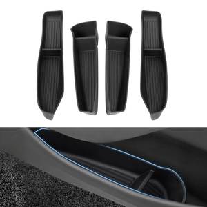 lot 59110 image: Car Door Organizer Tray for Tesla Model Y Juniper 2026 2025  Y L - Retail $28