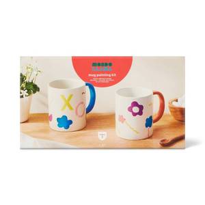 lot 1069 image: 2ct Paint - Your - Own Mug Craft Kit - Mondo Llama - Retail $15