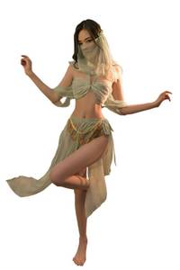lot 1116 image: SINROYEE Women Sexy Cosplay Cheongsam Lingeries Anime Maid Dress Halloween Egyptian or Chinaese Classical Cosplay Cat Outfit (9) - Retail $24