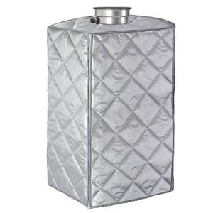 lot 1136 image: moonoom Tankless Water Heater Cover with Zippers,Thickened Water Heater Enclosure Cover, Outdoor Water Heater Protective Cover for Freezing Weather Insulation - Retail $20