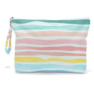 lot 113 image: Fokongna Wet Dry Bag �� Waterproof Travel Bag, Large Zipper Pouch for Swimsuits, Diapers, Toiletries, Makeup for Women & Girls - Retail $7